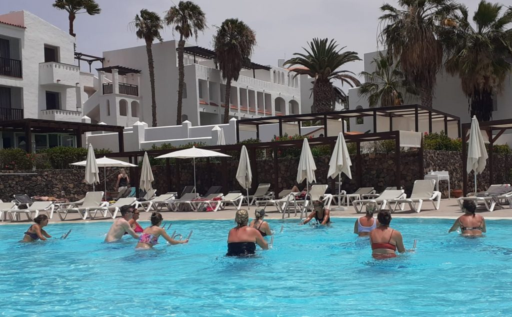 Aqua bikes used in resorts, and loved much by tourists.